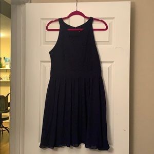 Navy blue dress